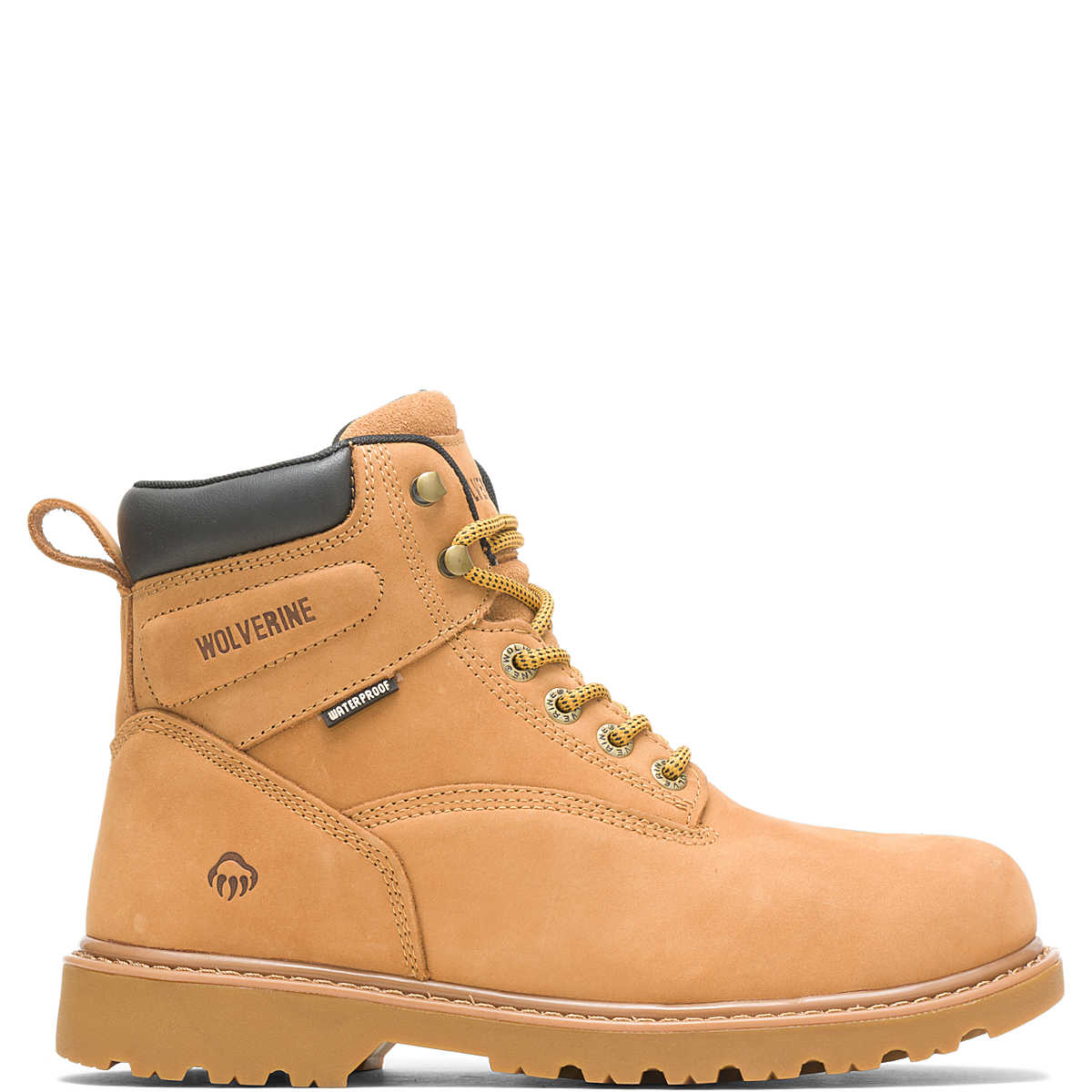 Wolverine W10632 Floorhand Wheat Steel Toe WP Work Boot - Image 2