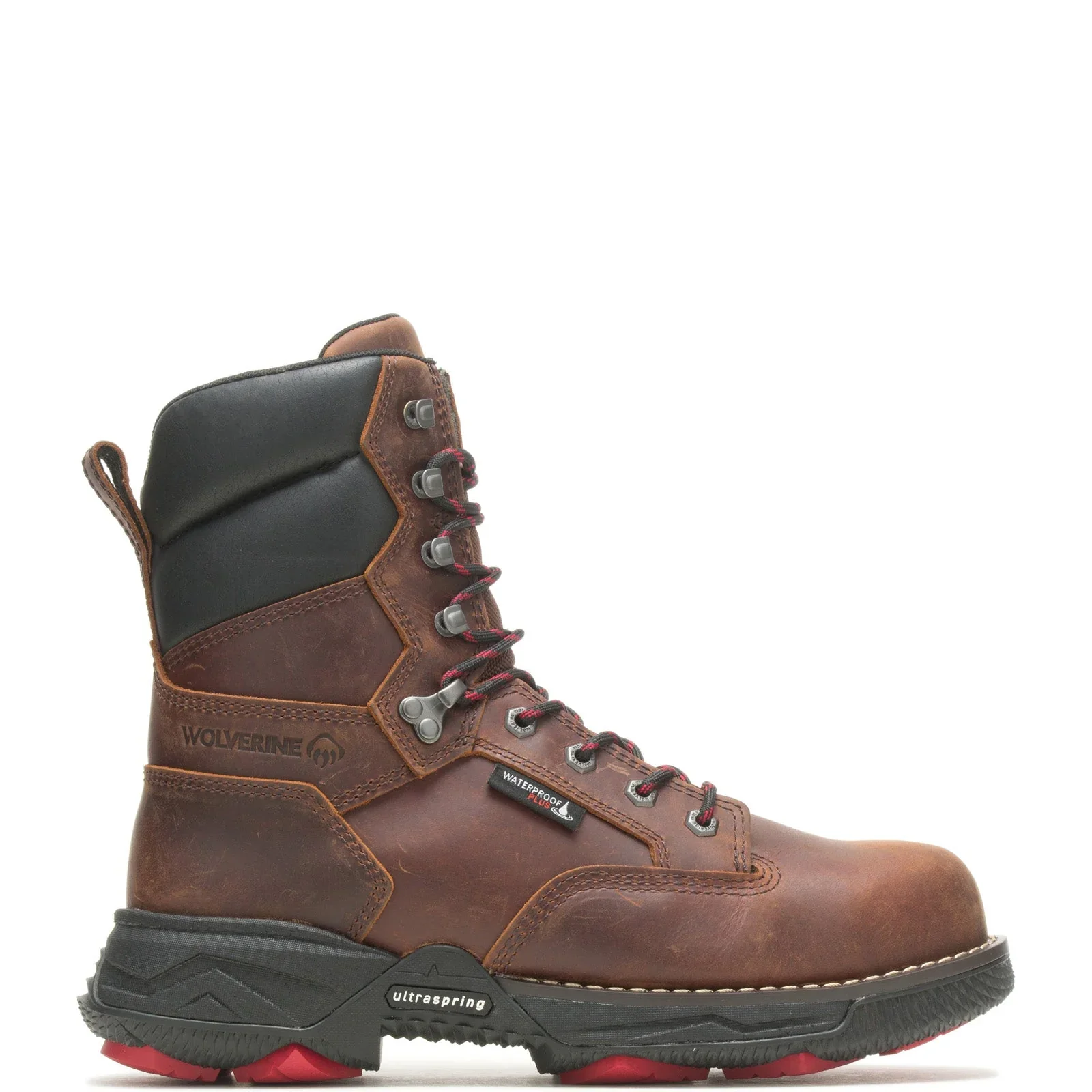 Wolverine W221014 8" Fuse Durashock Ultraspring Carbon Toe WP Work Boot - Image 2