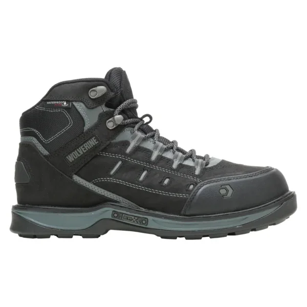 Wolverine W10553 Edge LX Black/Grey Composite Toe WP Work Boot