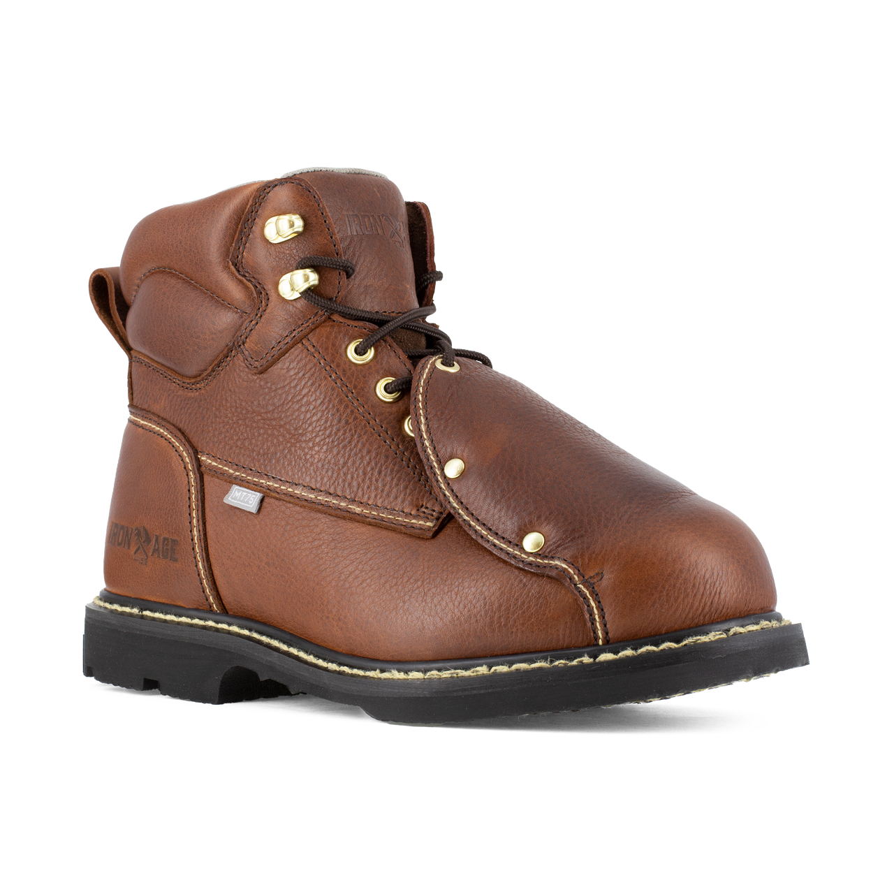 Iron Age IA5017 Groundbreaker External Met-Guard Steel Toe Work Boot