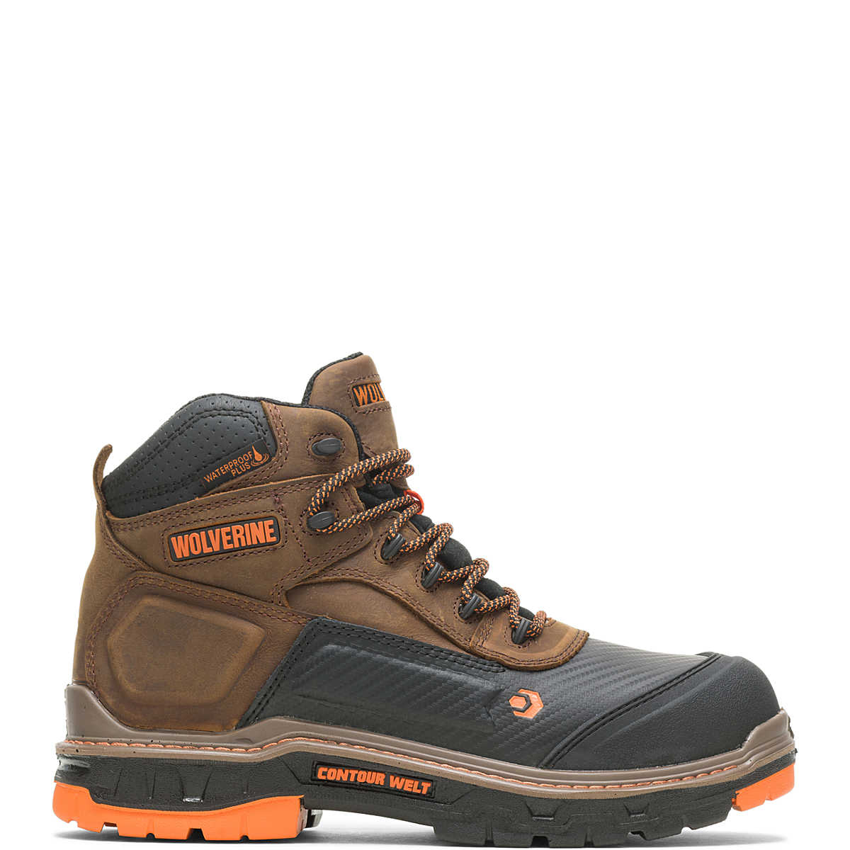 Wolverine W10717 Overpass Mid Composite Toe WP Work Boot - Image 2
