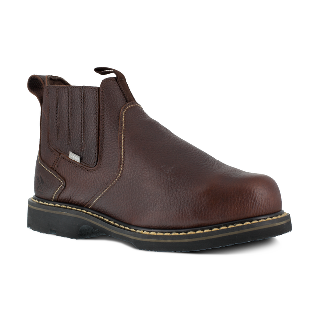 Iron Age IA5018 Groundbreaker Slip-On Internal Met-Guard Steel Toe Work Boot