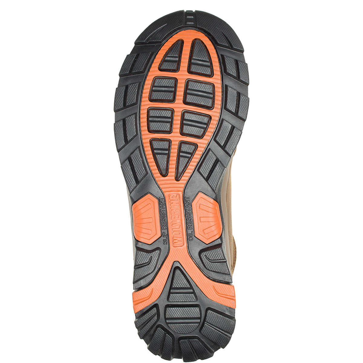 Wolverine W211043 Grayson Mid Brown Steel Toe WP Work Boot - Image 4