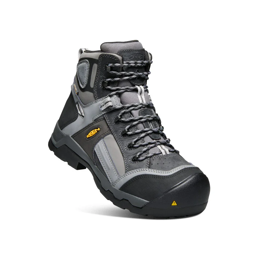 Keen 1017804 6" Davenport Magnet/Steel Grey Composite Toe INS WP Work Boot