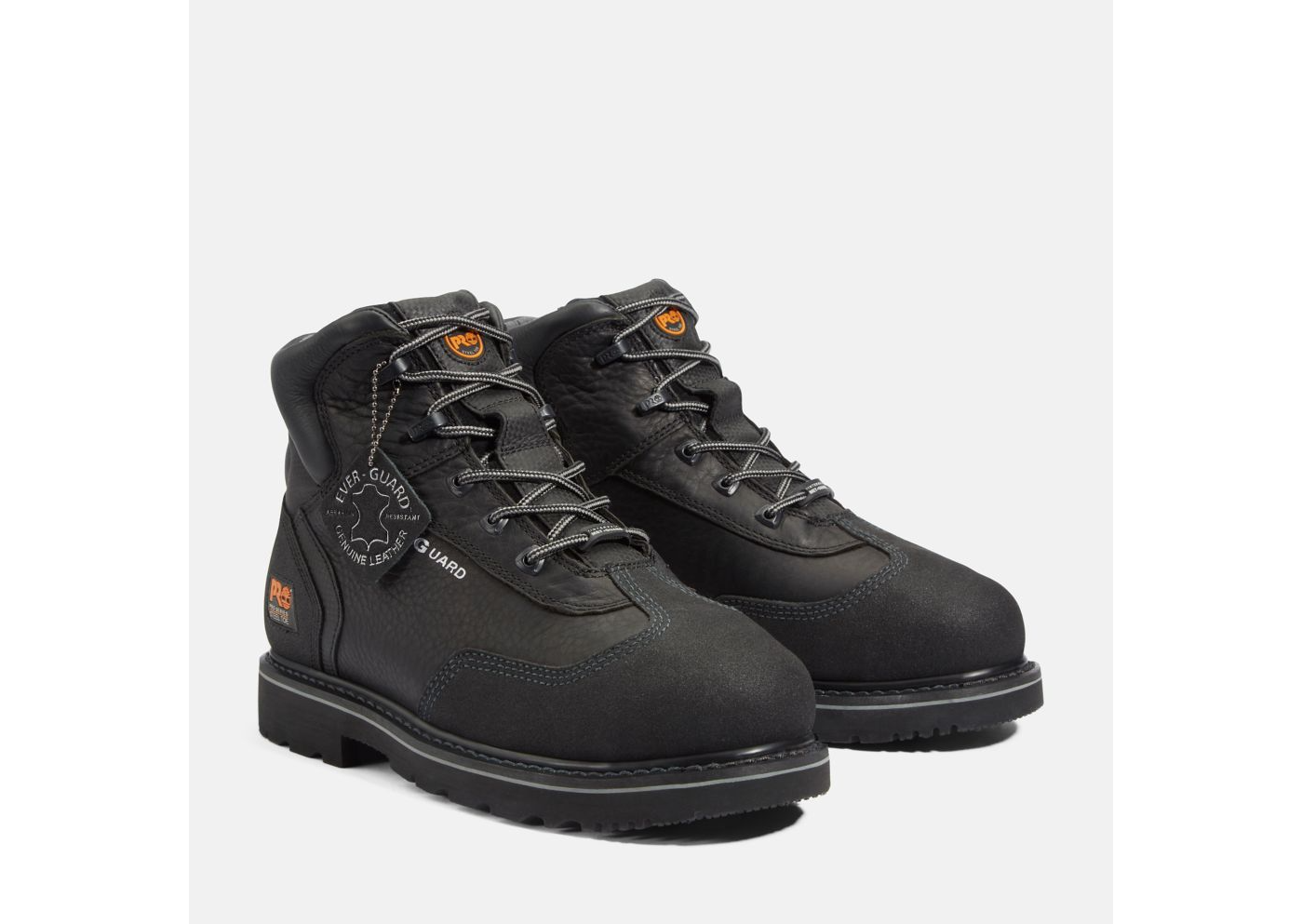 Timberland Pro 85516 6" Black Internal Met-Guard Steel Toe Work Boot - Image 2