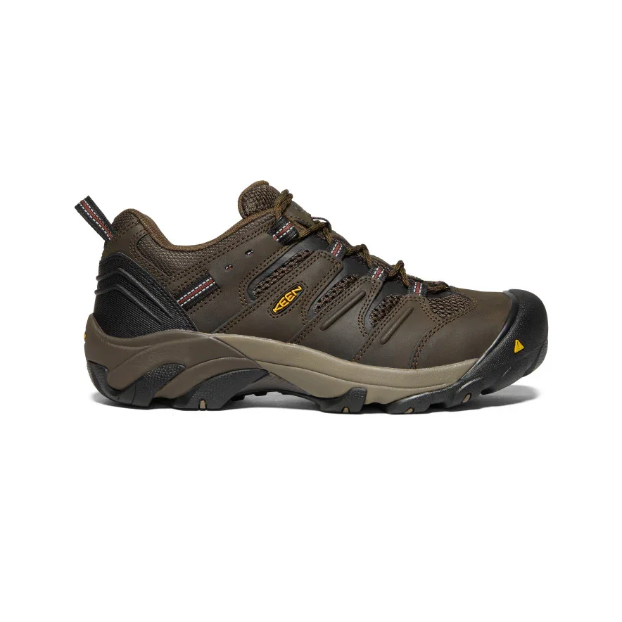 Keen 1023205 Lansing Low Cascade Brown/Fired Brick Steel Toe Work Shoe - Image 2