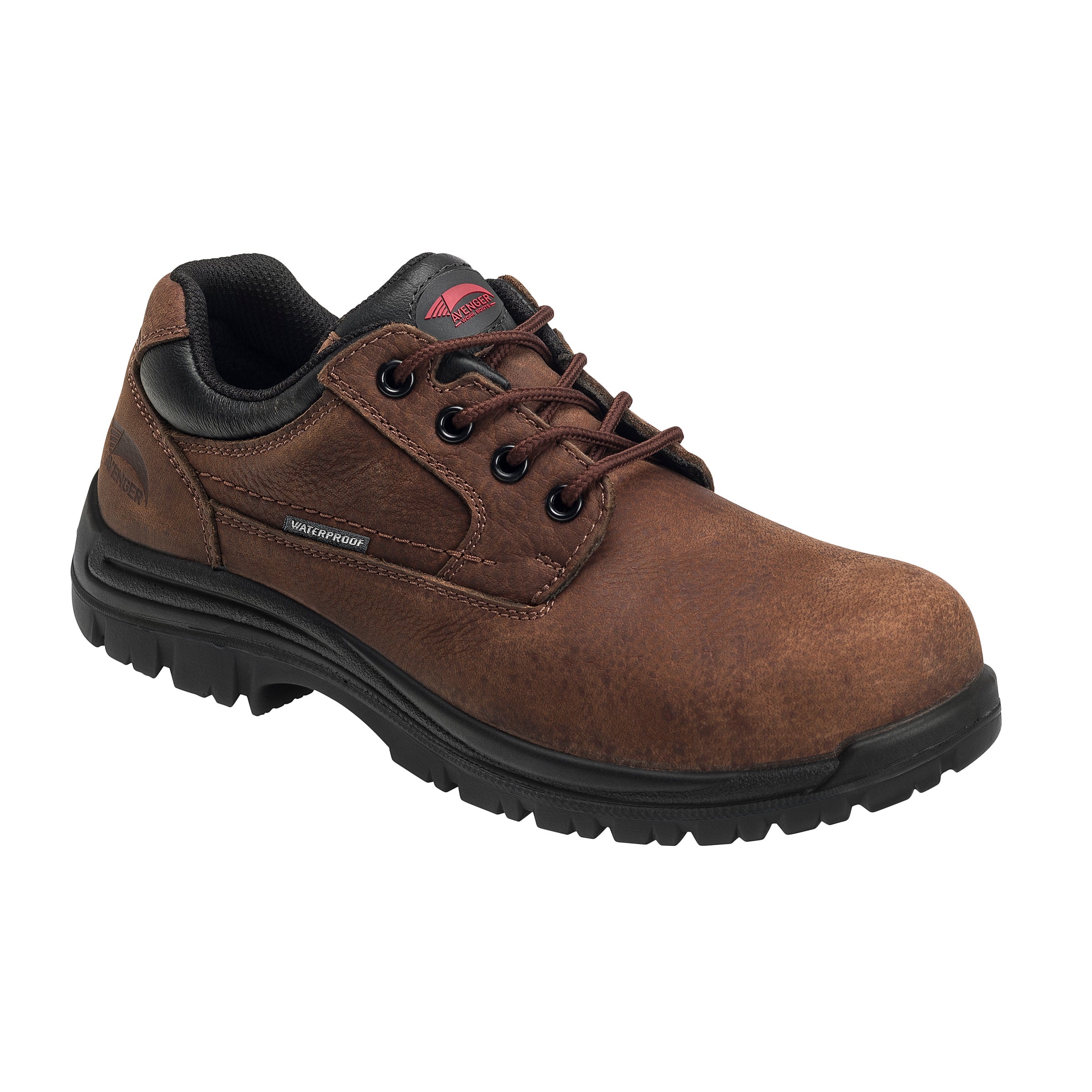 Avenger A7118 Foreman Brown Composite Toe Work Shoe