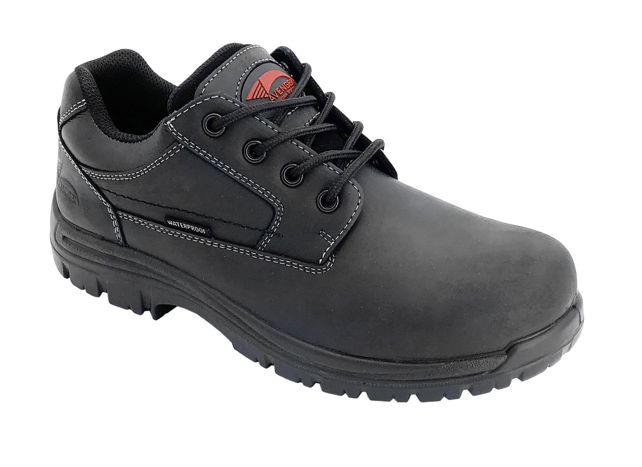 Avenger A7119 Foreman Black Composite Toe Work Shoe