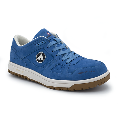 AIRWALK AW6314 Woman's Mongo Light Blue/Sail Composite Toe Work Shoe