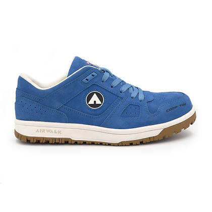 AIRWALK AW6314 Woman's Mongo Light Blue/Sail Composite Toe Work Shoe - Image 2