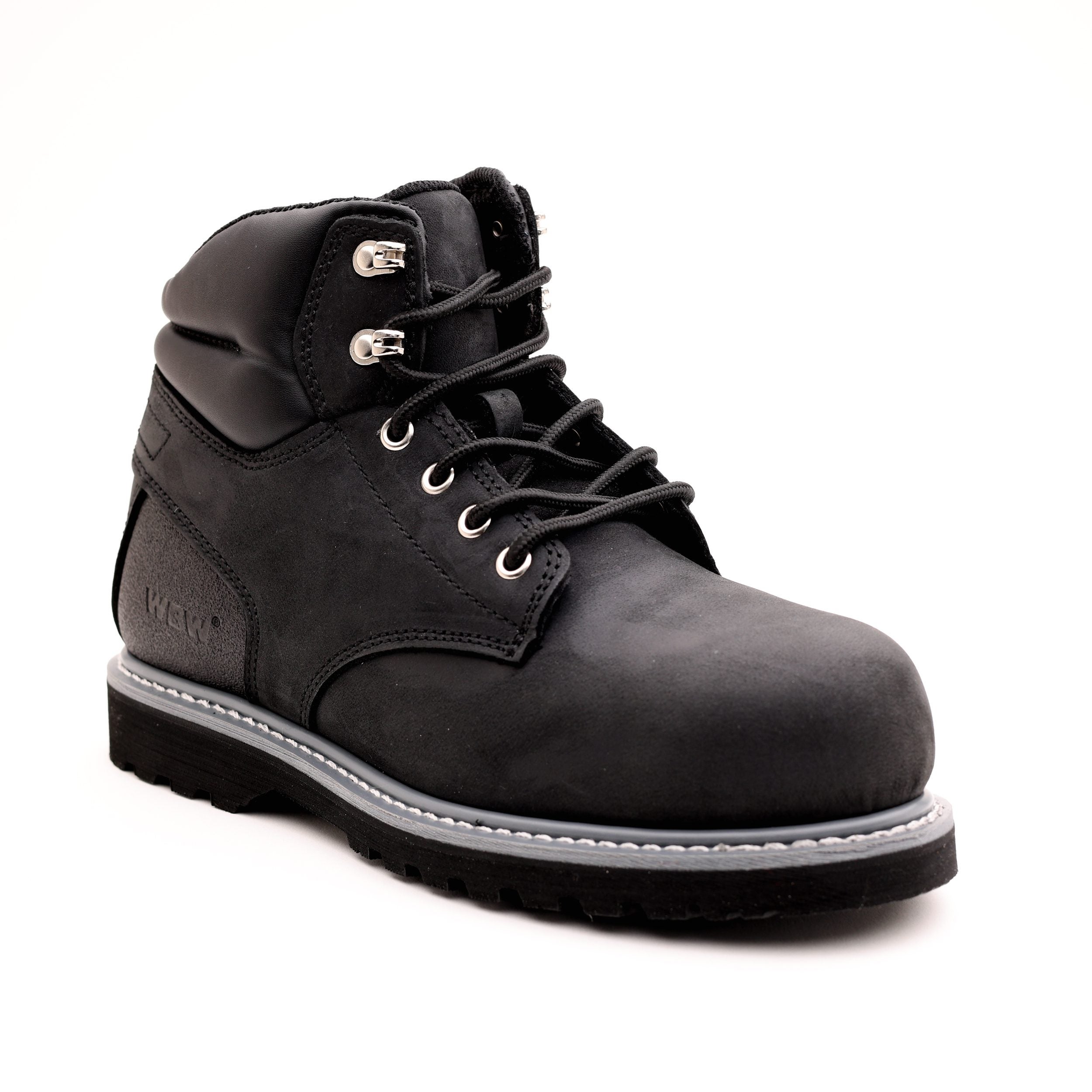 WBW Jobmaster PR Steel Toe BLK Work Boot