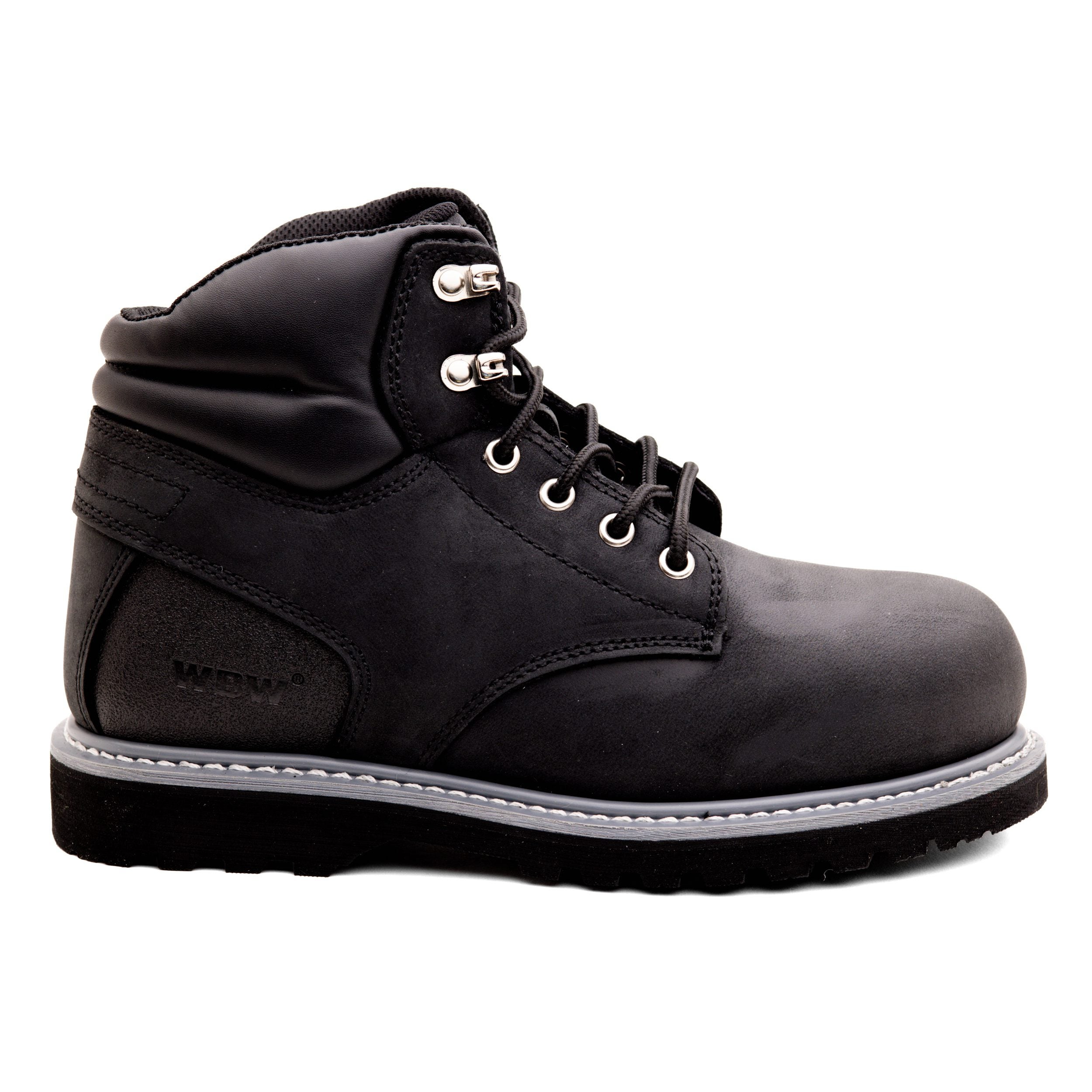 WBW Jobmaster PR Steel Toe BLK Work Boot - Image 4