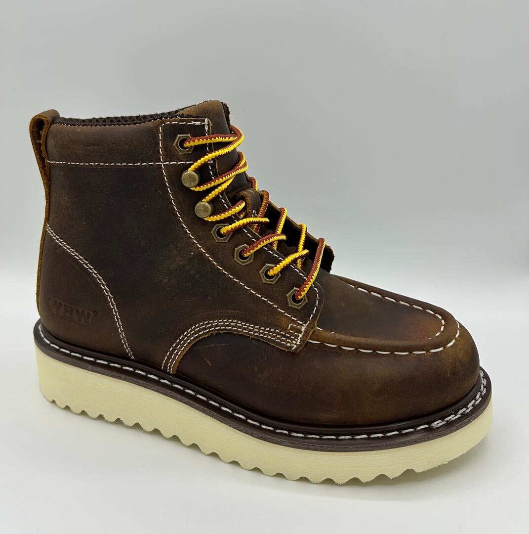 WBW TW8607CTPR Composite Toe Crazy Horse Work Boot