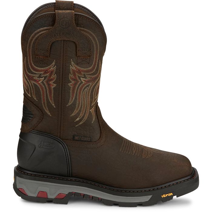 Justin WK2112 11" Driscoll Internal Met-Guard Steel Toe Work Boot - Image 2