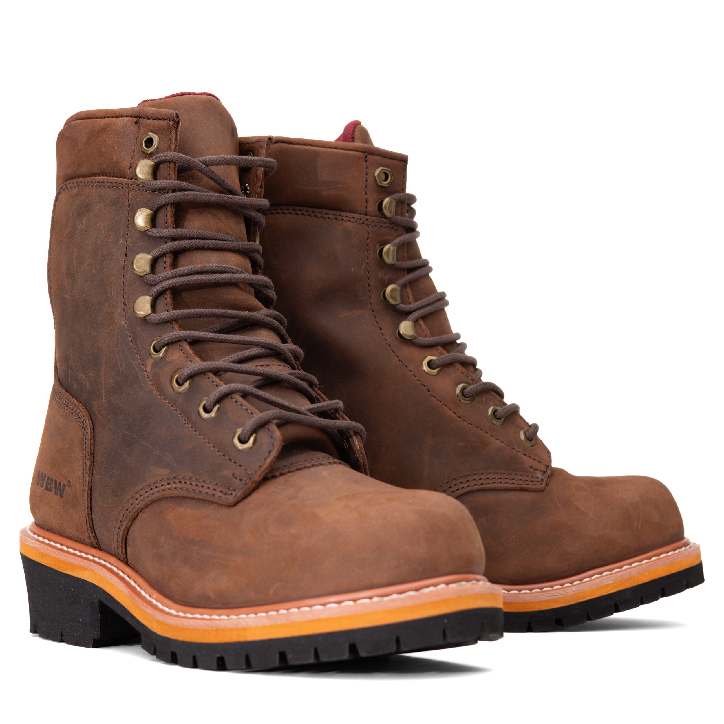 WBW Crazy Horse King Logger 9″ Steel toe Puncture Resistant - Image 2
