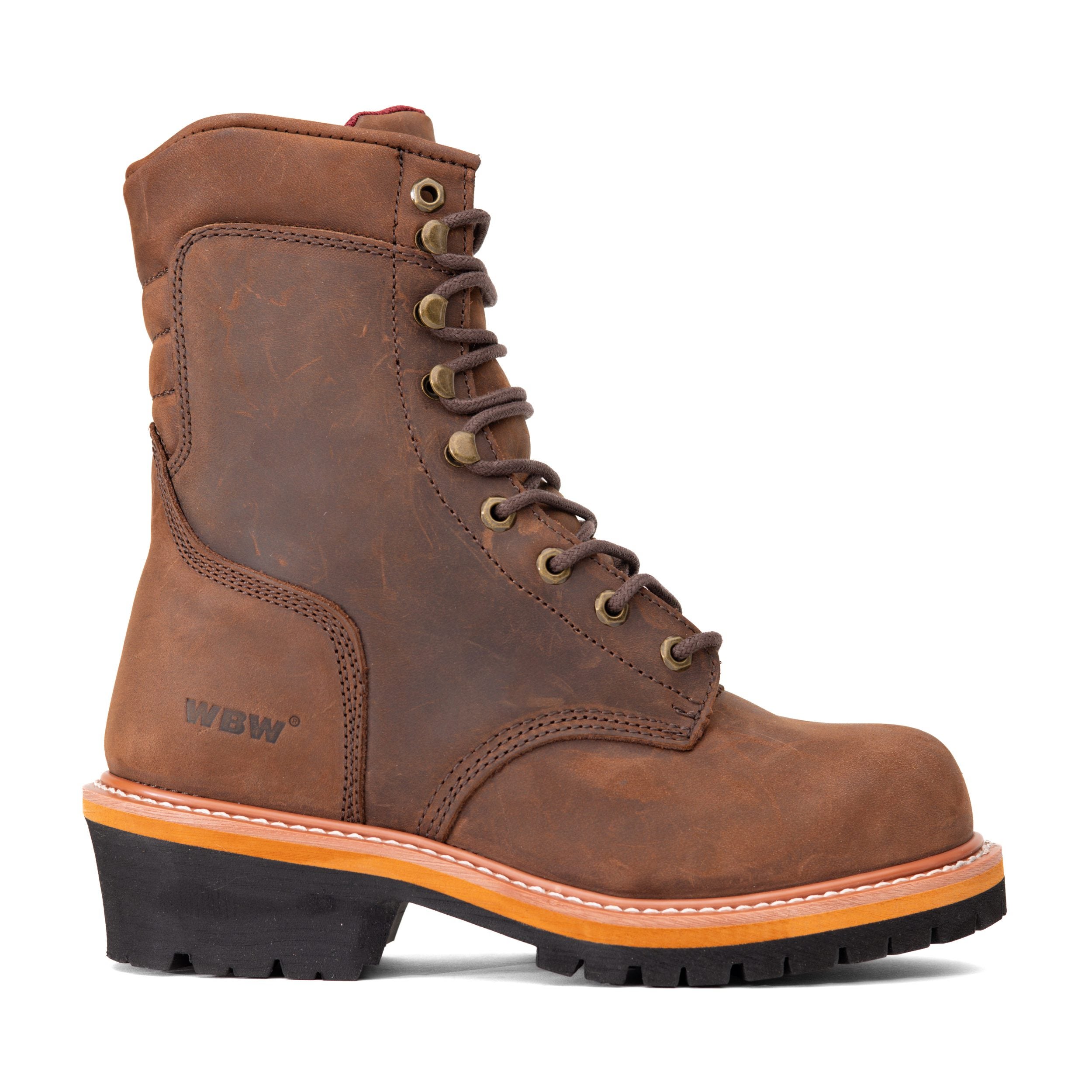 WBW Crazy Horse King Logger 9″ Steel toe Puncture Resistant - Image 3