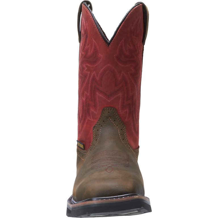 Wolverine W10929 RANCHER MET GUARD WP BROWN/RED - Image 2