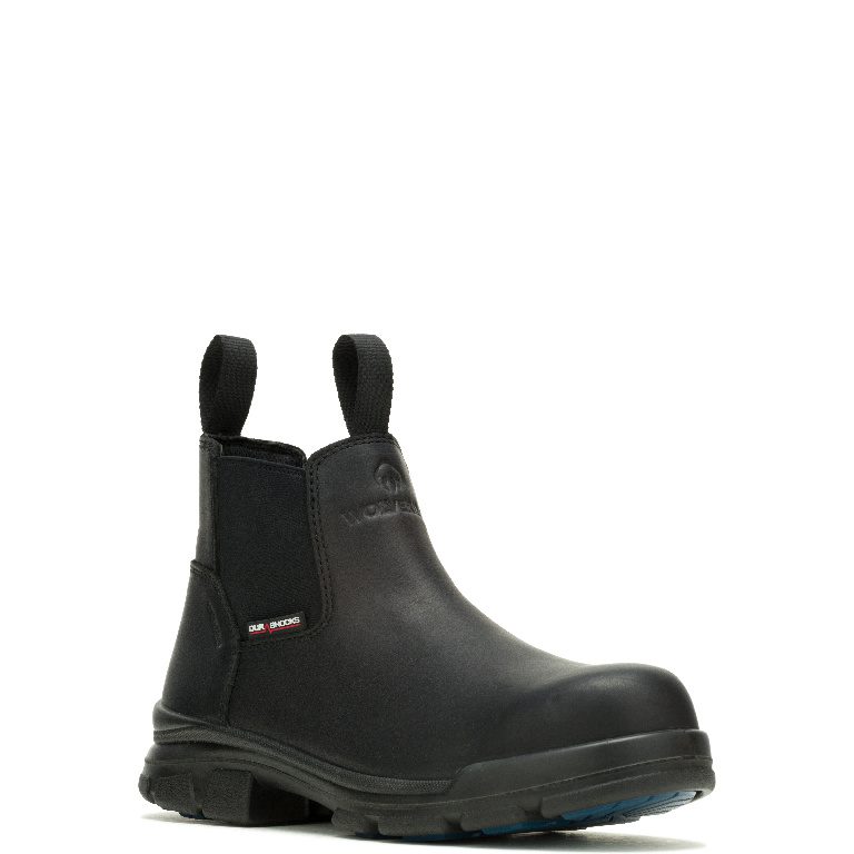 Wolverine W241166 DURASHOCKS ICON BLACK COMPOSITE TOE