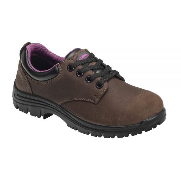 Foreman Brown Composite Toe EH WP Oxford Work Shoe