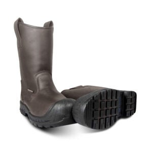Men 6400 Wellinton Composite Toe Puncture Resistant Brown — Genuine Grip® & S Fellas® Footwear
